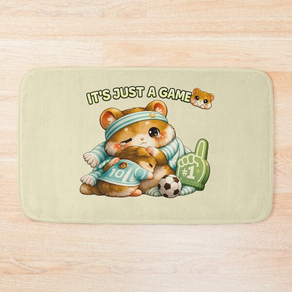 Item preview, IT'S JUST A GAME ? – Emotional Support Football Hamster designed and sold by Pick'n Quick.