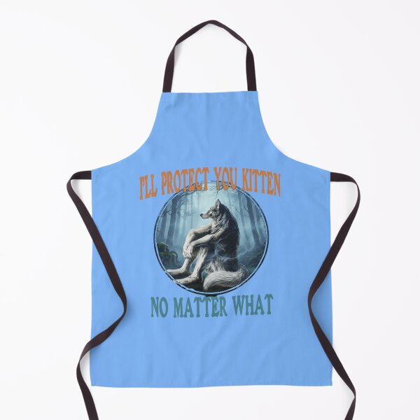 Item preview, I'll Protect You Kitten No Matter What- Wolf designed and sold by adnane1081.