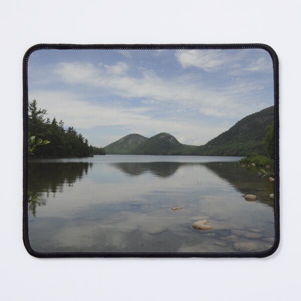 Item preview, Pond with mountains designed and sold by Sometimes-store.