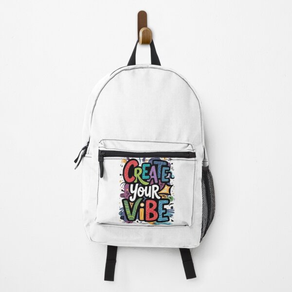 Item preview, Create Your Vibe – Colorful Motivational Typography Quote designed and sold by PixelStyle Studio.