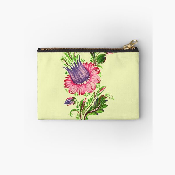 Item preview, Red-violet flower, Ukraine art, Petrykivka style, author's drawing designed and sold by Sunflower-7.