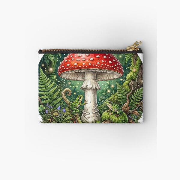 Item preview, Enchanted Fly Agaric Forest Scene designed and sold by GrzywaM.