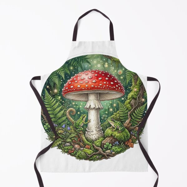Item preview, Enchanted Fly Agaric Forest Scene designed and sold by GrzywaM.