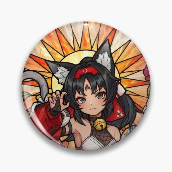 Item preview, Vidrieras Nekomiya Mana designed and sold by Thunderbelts.