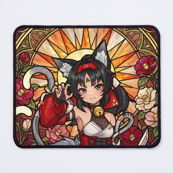 Item preview, Stained Glass Nekomiya Mana designed and sold by Thunderbelts.