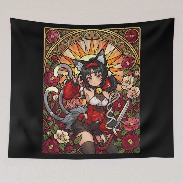 Item preview, Stained Glass Nekomiya Mana designed and sold by Thunderbelts.