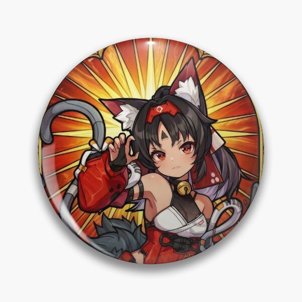 Item preview, Stained Glass Nekomiya Mana designed and sold by Thunderbelts.