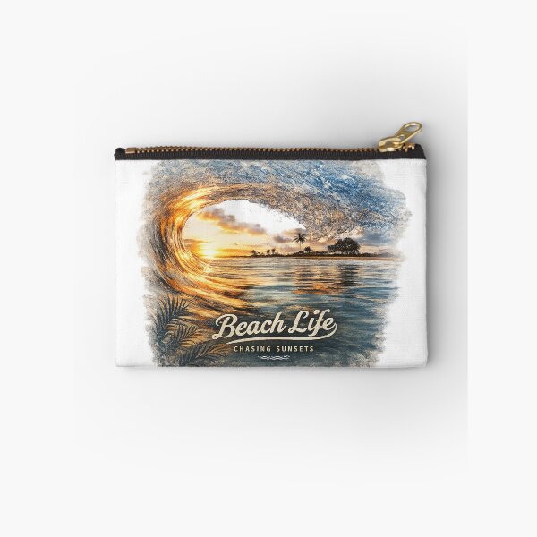 Item preview, Beach Life - Chasing Sunsets, Vintage Coastal Beach T-Shirt designed and sold by No Kings Bling.