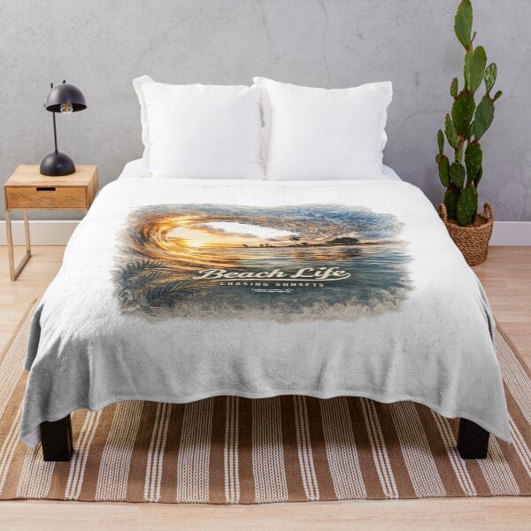 Item preview, Beach Life - Chasing Sunsets, Vintage Coastal Beach T-Shirt designed and sold by No Kings Bling.