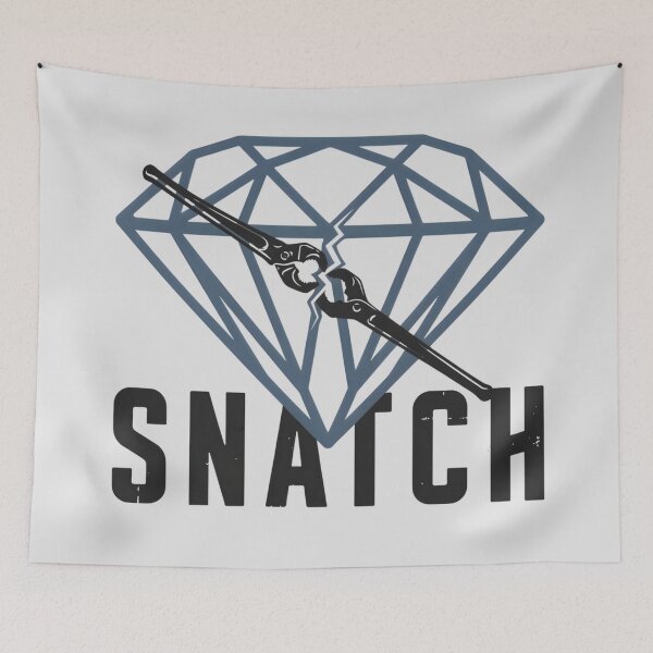 Item preview, Snatch Movie Diamond Broken Bolt Cutters Art designed and sold by Enea Kelo.