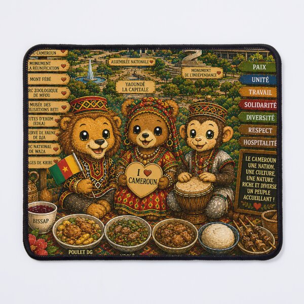 Item preview, Cameroon Yaoundé – History, Traditions and Diversity designed and sold by Cifi64.