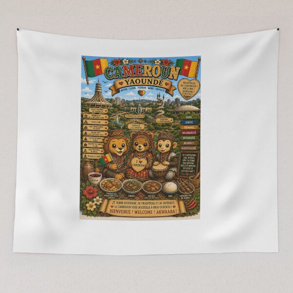 Item preview, Cameroon Yaoundé – History, Traditions and Diversity designed and sold by Cifi64.