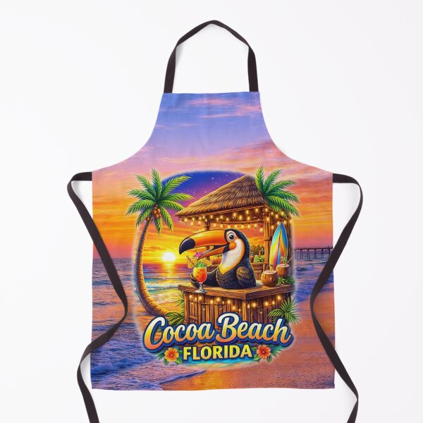 Item preview, Tropical Toucan Sunset – Cocoa Beach Paradise designed and sold by MysticOzzy.