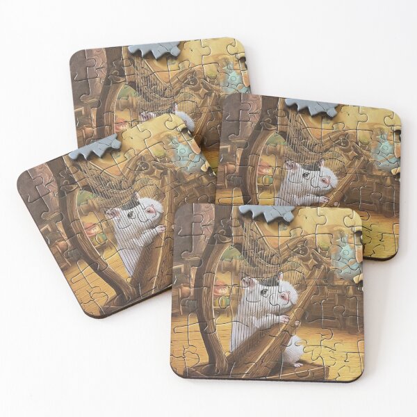 Item preview, La pequeña arpista de la cabaña escondida en el bosque designed and sold by TreatLLC.