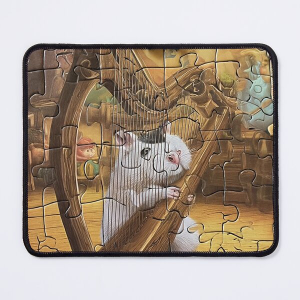 Item preview, The Little Harpist of the Hidden Woodland Cottage designed and sold by TreatLLC.