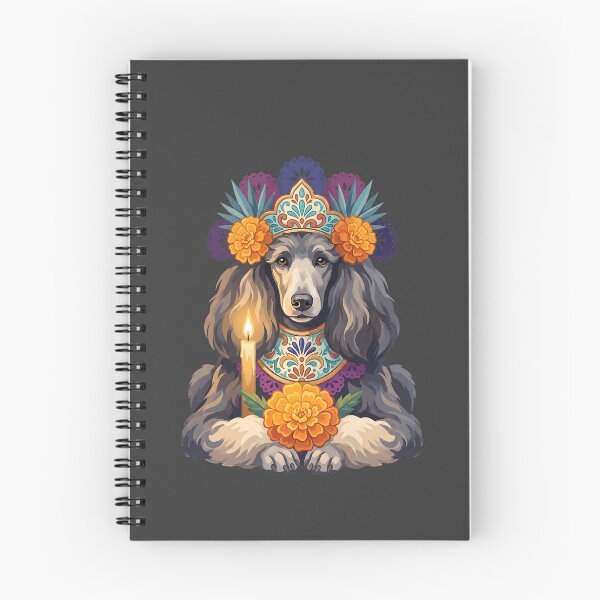 Item preview, Día de los Muertos Majestic Floral Poodle designed and sold by MythicCotton.