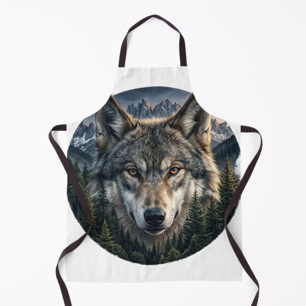 Item preview, Majestic Wolf in Mountain Wilderness designed and sold by GrzywaM.