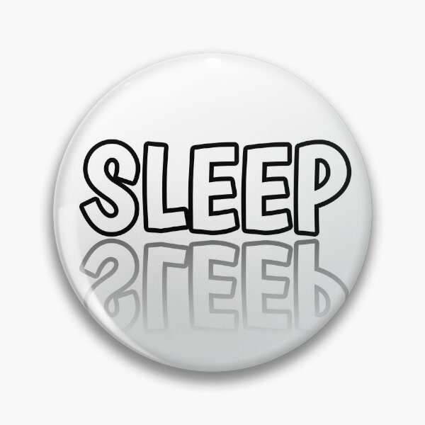 Item preview, Sleep Typography Minimalist Black White Design designed and sold by ExploreAura Studio.