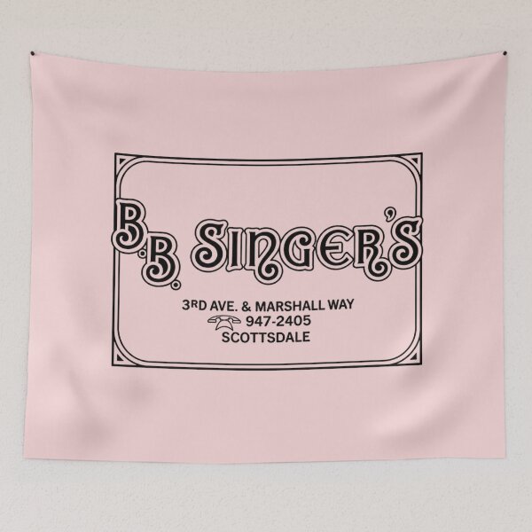 Item preview, B.B. Singers - Retro Scottsdale Restaurant designed and sold by Amerizona Designs.