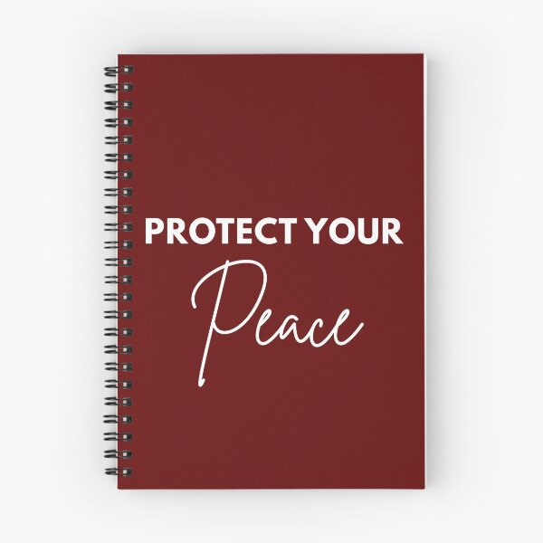 Item preview, Protect Your Peace Minimal Typography | Self Care Quote Design designed and sold by Rush2Buy.