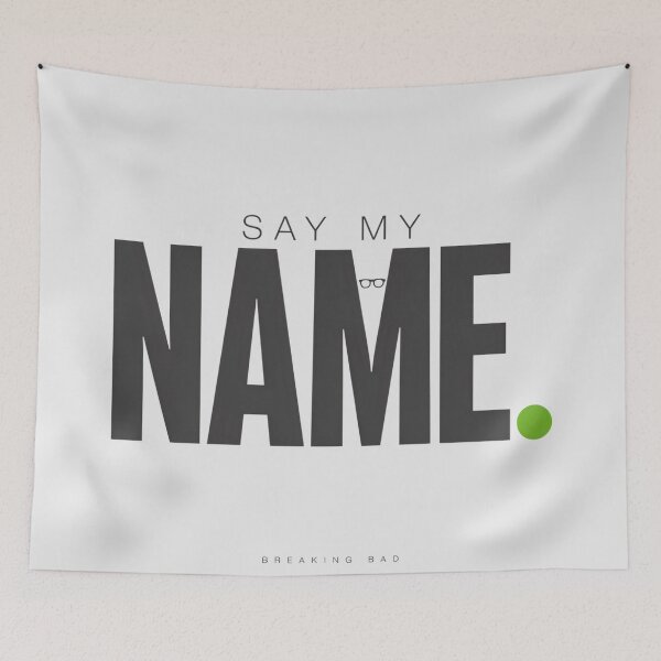 Item preview, Breaking Bad Say My Name Heisenberg Glass Art designed and sold by Enea Kelo.