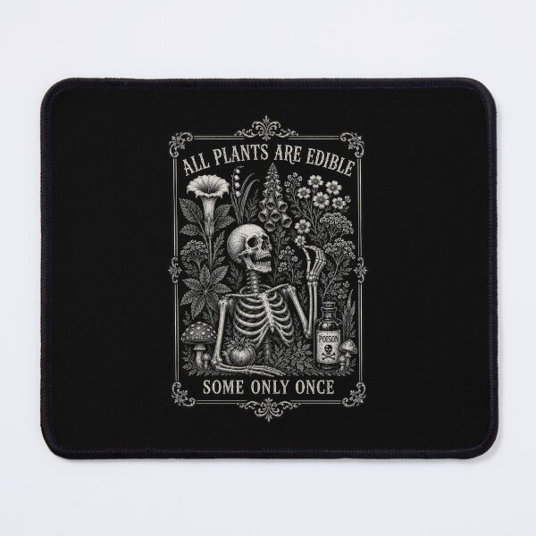 Item preview, All Plants Are Edible - Plants Skeleton Botanical - Some Only Once designed and sold by KaurisDigital.