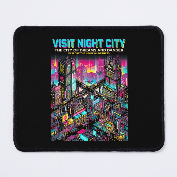 Item preview, NIGHT CITY — CYBERPUNK DISTRICT designed and sold by AtlasofLegends.