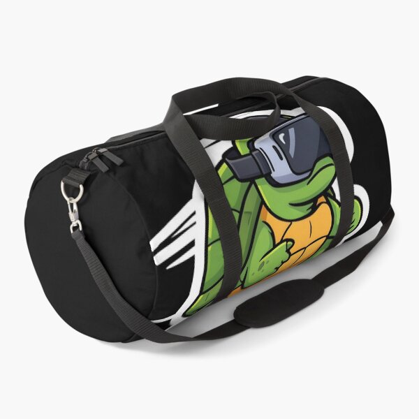 Item preview, Funny Fast Turtle Wearing VR Headset Virtual Reality Cartoon designed and sold by KCasual.