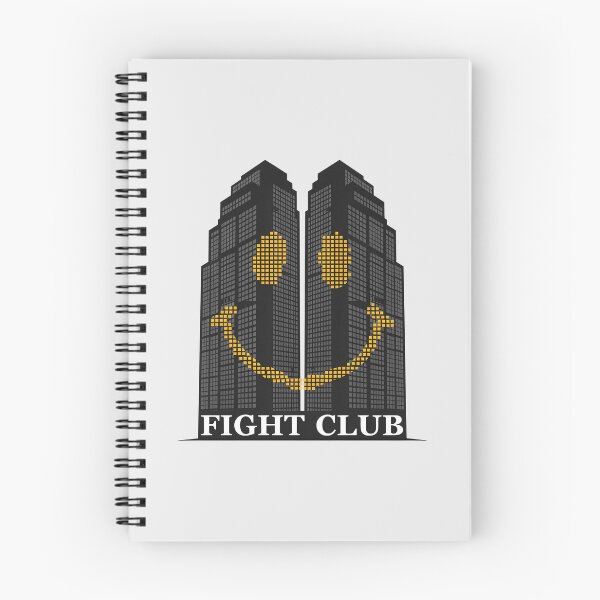Item preview, Fight Club Corporate Skyscraper Smiley Face Cinema Art designed and sold by Enea Kelo.