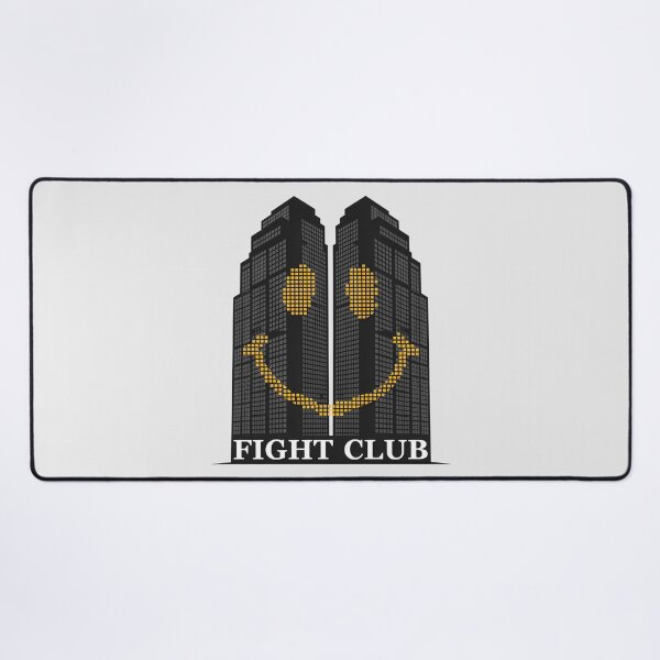Item preview, Fight Club Corporate Skyscraper Smiley Face Cinema Art designed and sold by Enea Kelo.