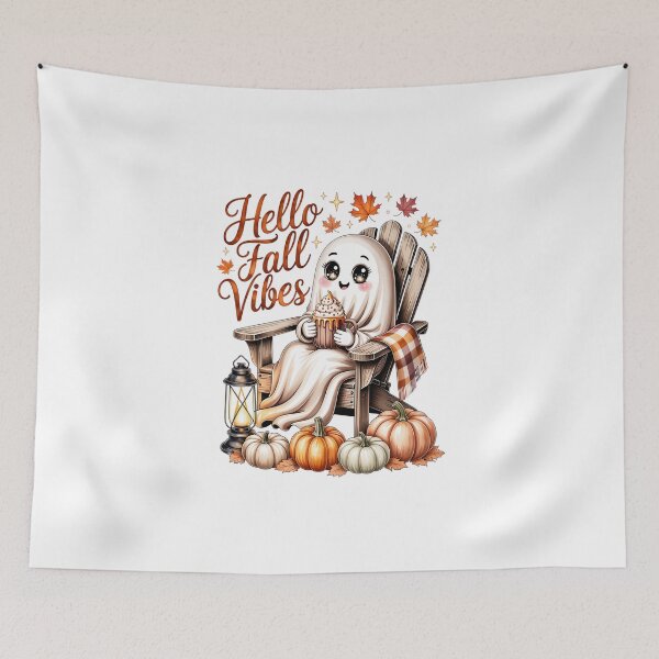 Item preview, HELLO FALL VIBES designed and sold by jkrphoto.