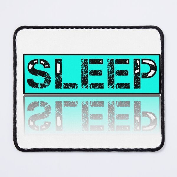 Item preview, Distressed Sleep Typography Minimalist Graphic Design designed and sold by ExploreAura Studio.