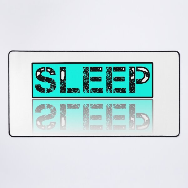 Item preview, Distressed Sleep Typography Minimalist Graphic Design designed and sold by ExploreAura Studio.