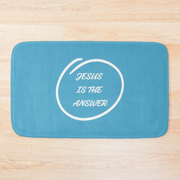 Item preview, 'JESUS IS THE ANSWER' SLOGAN designed and sold by Art-by-Ahyoka.