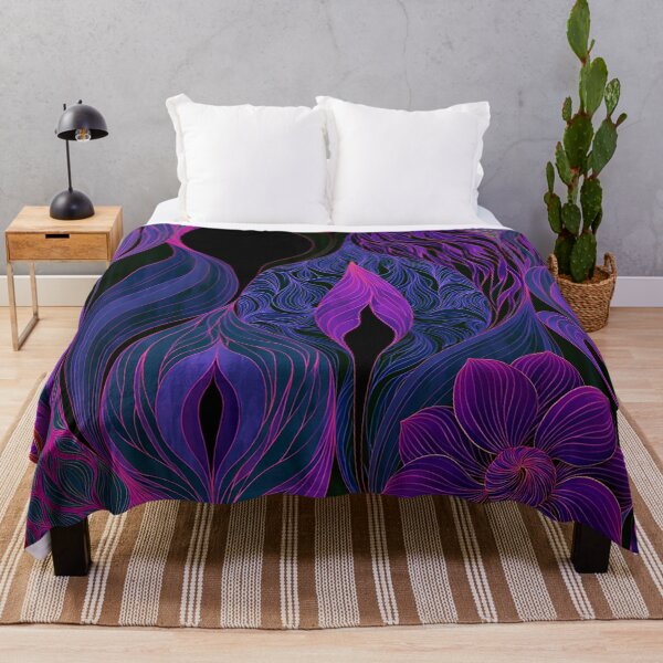 Item preview, abstract floral designed and sold by Iacho.