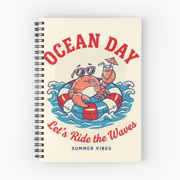 Item preview, Retro Ocean Day Crab – Summer Vibes Graphic designed and sold by BLUESKY11a.