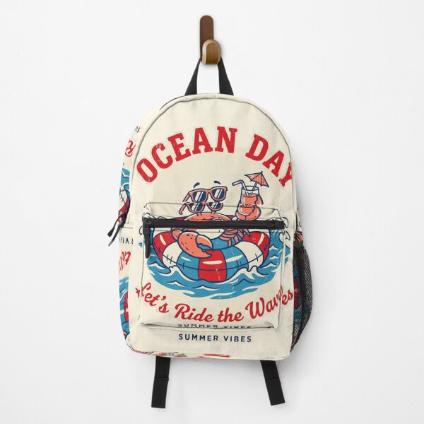 Item preview, Retro Ocean Day Crab – Summer Vibes Graphic designed and sold by BLUESKY11a.