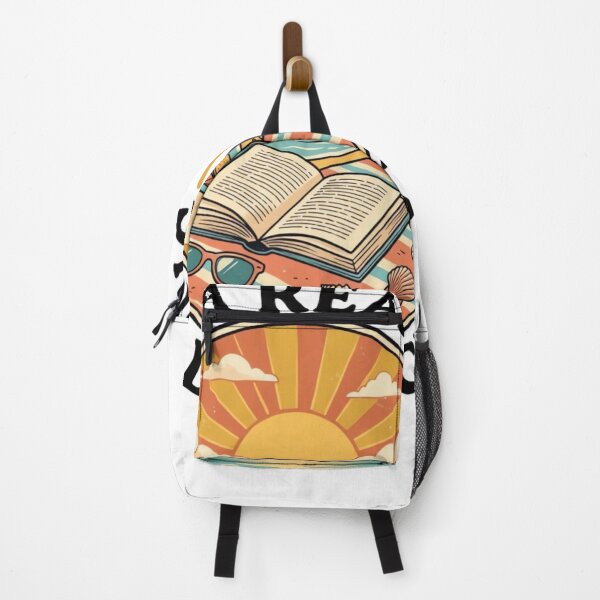Item preview, Beach Reading Club Vintage 70s Book Lover Beach Badge designed and sold by urbinet.