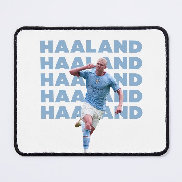 Item preview, rling Haaland - Manchester City illustration designed and sold by DZYONA.