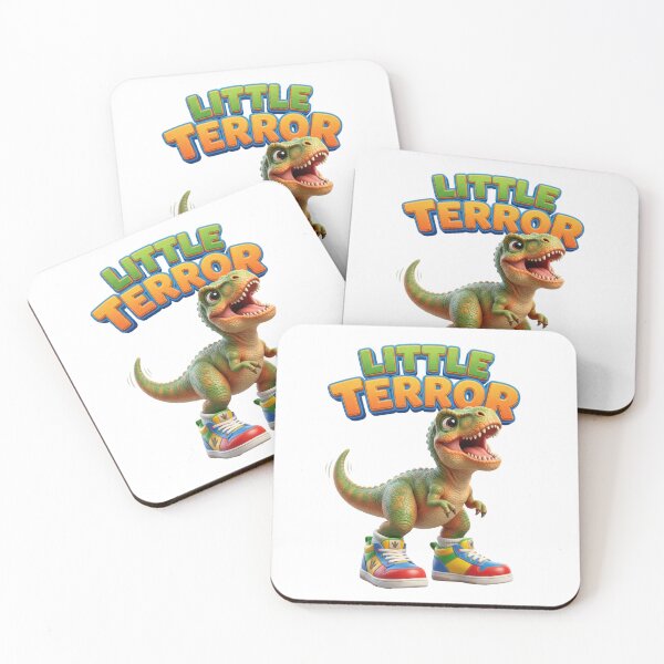 Item preview, Cute 3D Cartoon Dinosaur T-Rex - Little Terror designed and sold by colormystory.
