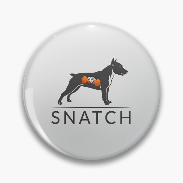 Item preview, Snatch Movie Dog Diamond Bone Silhouette Illustration designed and sold by Enea Kelo.