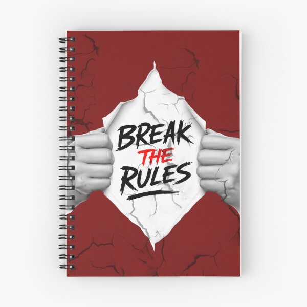 Item preview, Break The Rules-Ripped Paper Motivation Design designed and sold by designsvetlana1.