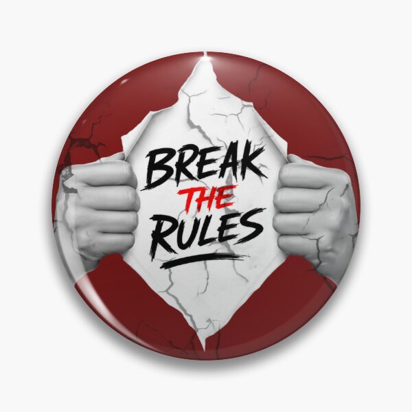 Item preview, Break The Rules-Ripped Paper Motivation Design designed and sold by designsvetlana1.