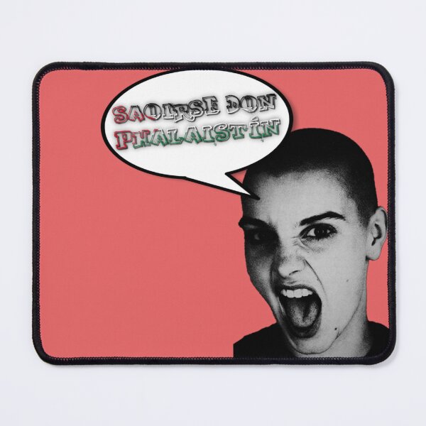 Item preview, Sinead O’Connor Saoirse don Phalaistín Speechbubble Free Palestine designed and sold by feardeargcrafts.