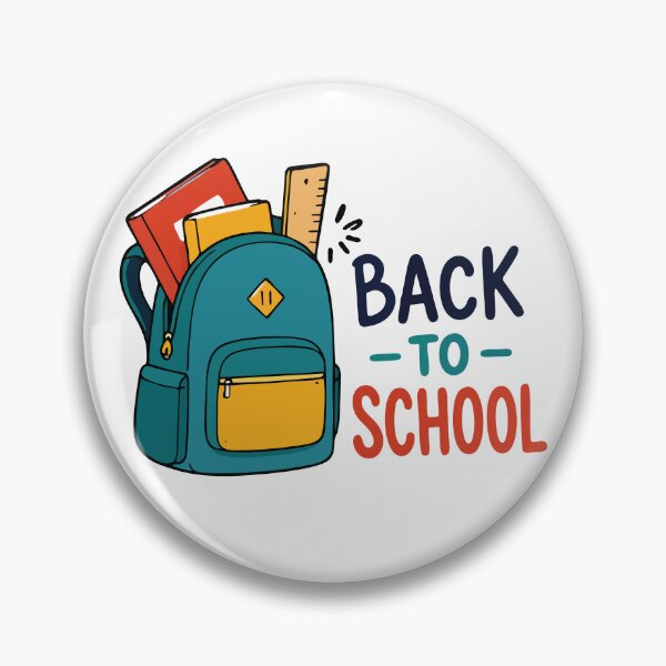 Item preview, Back to School Backpack Sticker | School Supplies Illustration designed and sold by Mikoff04-arts.