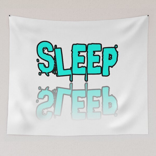 Item preview, Grunge Sleep Typography Streetwear Graphic Design designed and sold by ExploreAura Studio.