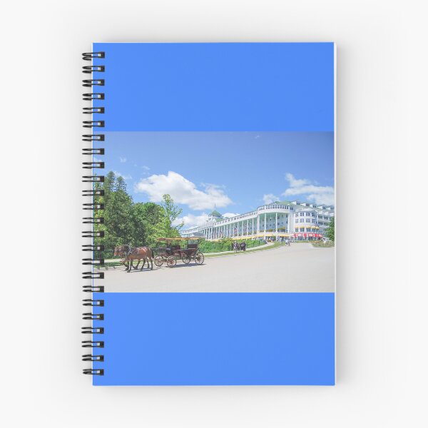 Item preview, The Grand Hotel with Horse Carriage on Mackinac Island, Michigan designed and sold by Catherine Sherman.