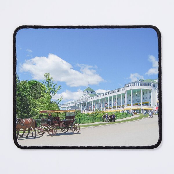 Item preview, The Grand Hotel with Horse Carriage on Mackinac Island, Michigan designed and sold by Catherine Sherman.