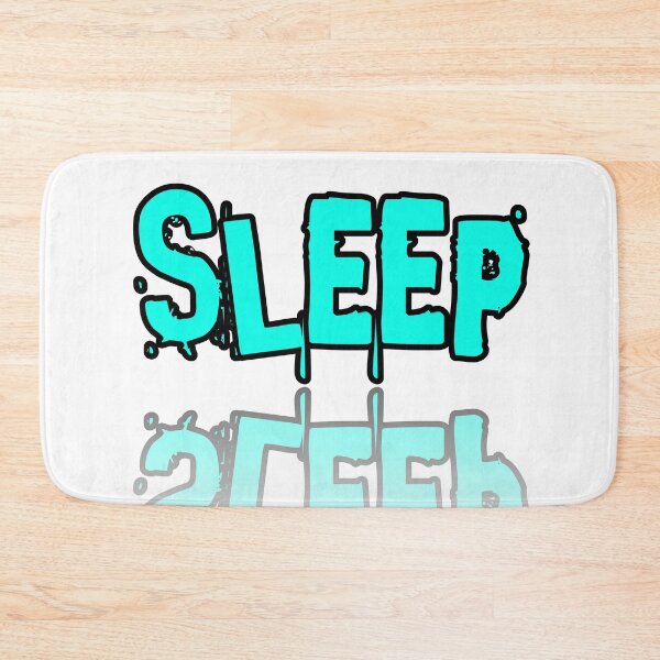Item preview, Grunge Sleep Typography Streetwear Graphic Design designed and sold by ExploreAura Studio.