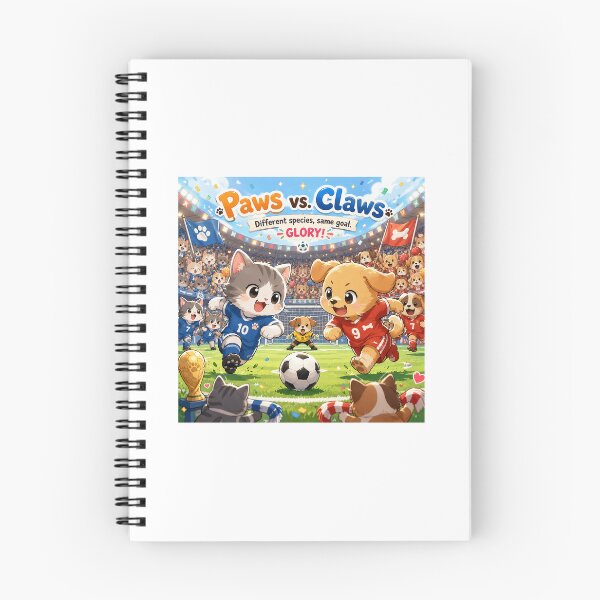 Item preview, Paws vs Claws: The Ultimate Cute Soccer Match designed and sold by CChanDesigns.